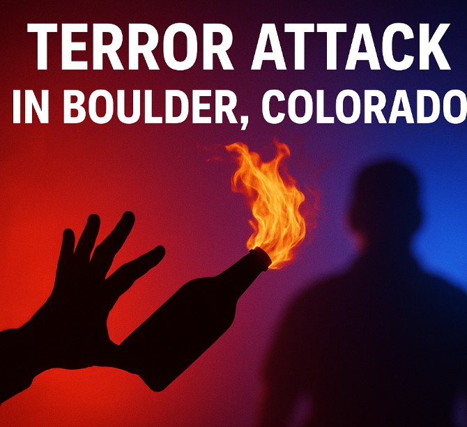 Boulder Colorado Terror Attack Targets Pro-Israel Demonstration, Highlights Rising Antisemitic Violence