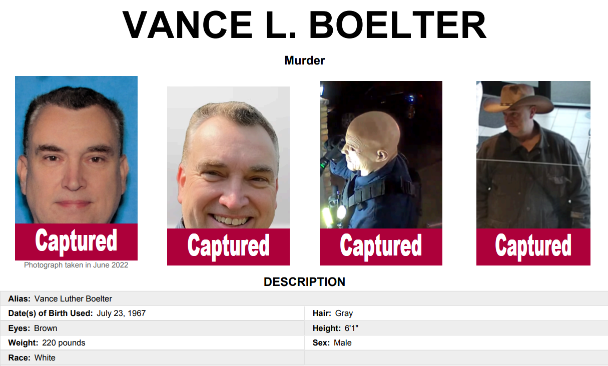 Vance Boelter Captured in Targeted Shootings of Minnesota Lawmakers and Their Spouses