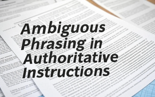 Should Police and People in Authority Refrain From Saying “For Me” When Giving Instructions?