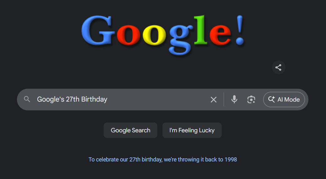 Google Celebrates 27 Years: Reshaping Global Knowledge Amid Rising AI Competition